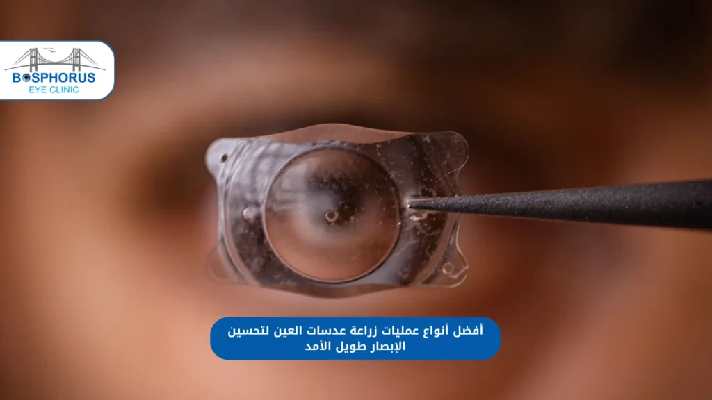 زراعة عدسات قاع العين IOL في تركيا
