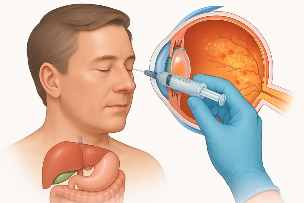 حقن العين لمرضى السكري